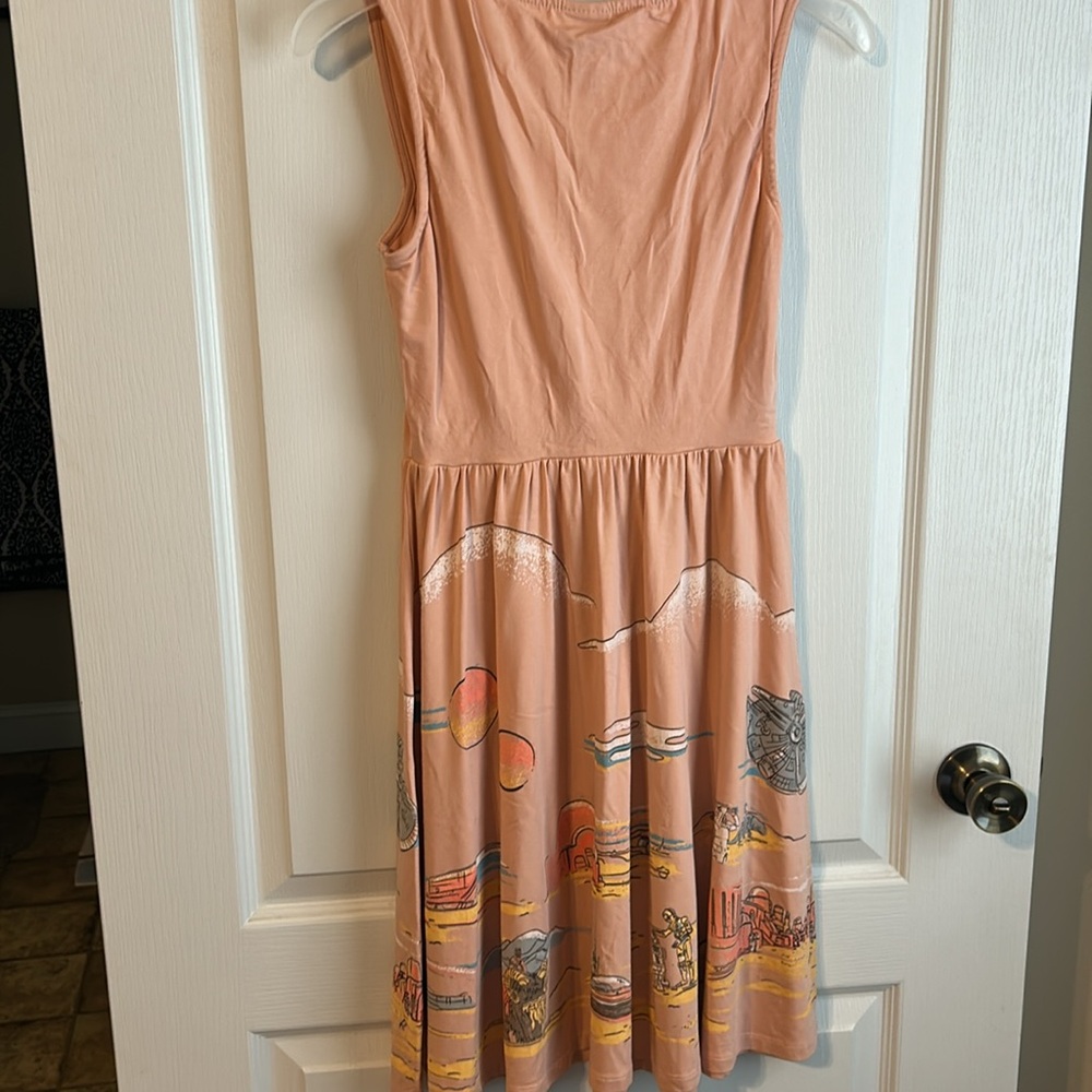Star Wars Her Universe Peach Tatooine Dress - Picture 4 of 7